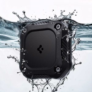 Spigen Tough Armor Ümbris jaoks AirTag 1/2 - Must