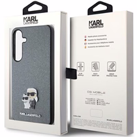 Karl Lagerfeld KLHCS24SPSAKCMPG S24 S921 hardcase hall/hall Saffiano Karl & Choupette Metal Pin