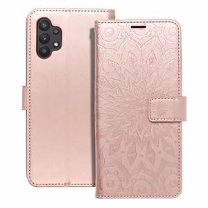 MEZZO Book ümbris jaoks SAMSUNG A32 5G mandala rose kuldne