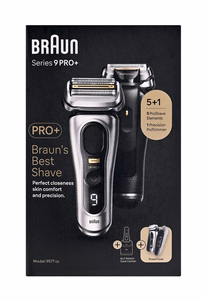 Braun Series 9 Pro 9577cc – võrkteraga pardel, hõbedane