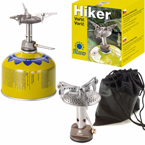 Meva HIKER matka-gaasipliit keerme- või ventiiliga gaasiballoonidele, 2,4 kW, 70 g