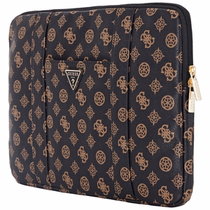 Guess Sleeve Peony Pocket Triangle 14" Laptop Bag - must