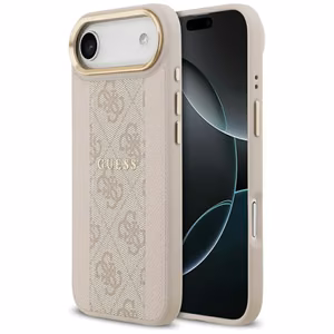GUESS ümbris jaoks IPHONE 17 Air compatible with MagSafe GUHMP17MPG4SEMCP (PU W/ 4G Stripe) roosa