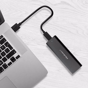Qoltec 50312 SSD ketta korpus must M.2