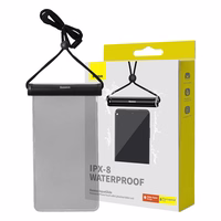 Waterproof phone ümbris Baseus AquaGlide with Cylindrical Slide Lock (must)