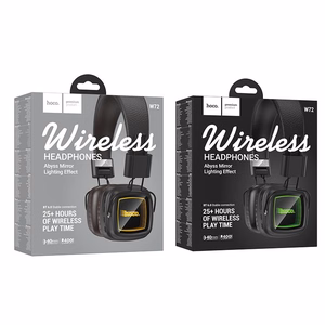 Wireless headphones Hoco W72 brown