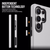 Perfectionists Triangle Ümbris Samsung S938 S25 Ultra hõbedane