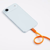 Cable USB C to USB C Forcell F-Energy QC4.0 PD 3A 60W Cafule Flat 1,2 m CCFN23 orange