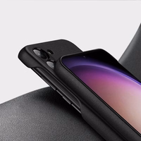 Dux Ducis Grit ümbris jaoks Samsung Galaxy S23+ elegant ümbris made of artificial leather must