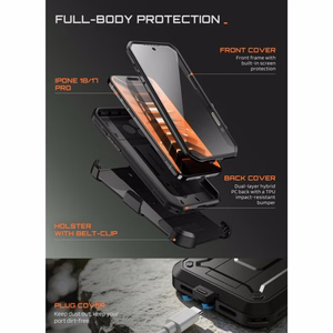 Supcase Unicorn Beetle Pro ümbris iPhone 18 Pro / 17 Pro – must