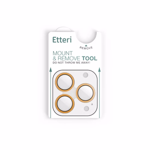 Etteri camera lens protector iPhone 17 Pro / 17 Pro Max oranž