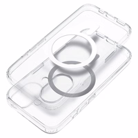 CLEAR Ümbris 2 mm jaoks SAMSUNG S25 Plus compatible koos MagSafe (camera protection) läbipaistev