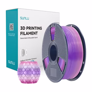 Sunlu PLA läbipaistev filament (vikerkaar) 03