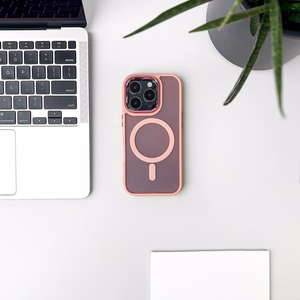 Magnetic Collection MagSafe iPhone 16 Plus Ümbris - roosa