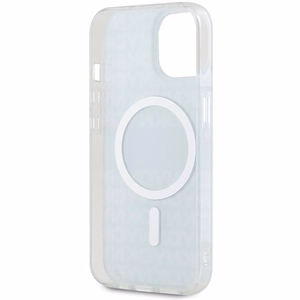 DKNY IML Mono & Stripe MagSafe ümbris jaoks iPhone 15 / 14 / 13 - sinine