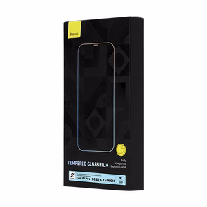 Baseus Crystal Tempered Glass Dust-proof 0.3mm for iPhone 14 Pro Max (2pcs)