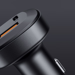 Acefast автомобильное зарядное устройство 66W 2x USB Type C / USB, PPS, Power Delivery, Quick Charge 4.0, AFC, FCP, SCP чёрное (B3 black)