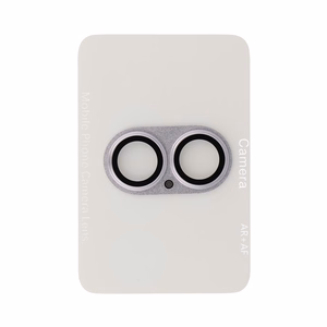 Tempered klaas Tel Protect 95% AR+AF Full Metal kaamera kaitse on camera for Iphone 17 lilla (camera island)