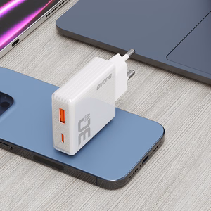 GaN Dudao A30EU 30W USB-A / USB-C Wall Laadija - valge
