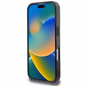 BMW Motosport IML Vertical Stripe iPhone 16 Pro Ümbris - hall