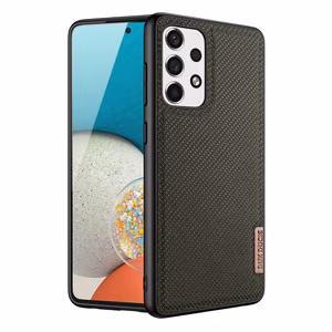 Dux Ducis Fino ümbris on valmistatud nailonist Samsung Galaxy A73 roheline