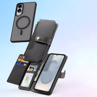 Dux Ducis Lava ümbris with MagSafe jaoks Samsung Galaxy S25 Edge - must