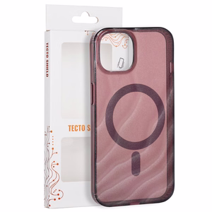 Tecto Shield Desert Mag ümbris mudelile iPhone 13 / 14 6,1", mahagonivärvi
