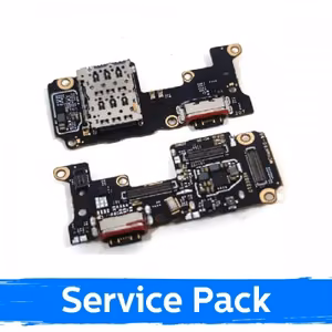 Laadimispesa ühilduv Xiaomi Poco F5 Pro 5G flex'iga / Plata (Service Pack)