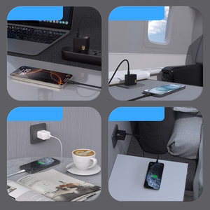 Dudao A28C 45W GaN Wall Laadija + USB-C Kaabel - valge