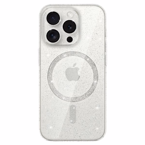 Glitter Magsafe Ümbris jaoks Iphone 12 Pro läbipaistev