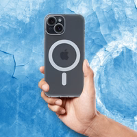 FROST MAG COVER Ümbris with camera protection compatible with MagSafe jaoks IPHONE 12 Pro Max frozen läbipaistev