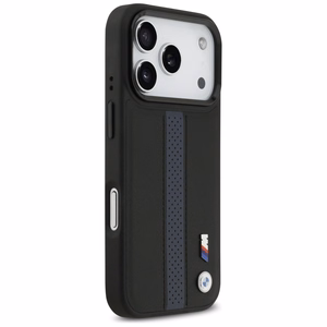 BMW M Perforated Stripe Logo MagSafe Ümbris jaoks iPhone 17 Pro - Sinine