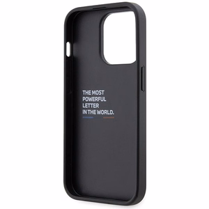 BMW Grip Alus Hot Stamp iPhone 14 Pro Ümbris - must