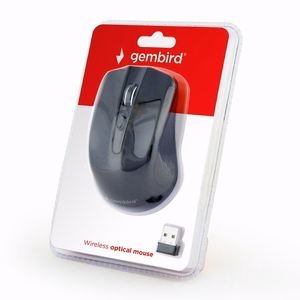 Gembird MUSW-4B-04 hiir mõlemakäeline RF juhtmevaba optiline 1600 DPI