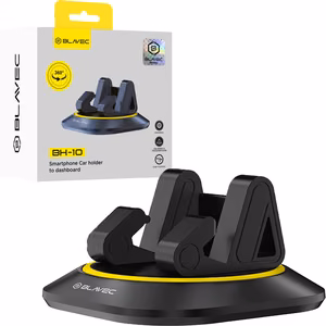 Blavec Car hoidja BH-10 to dashboard (BH10-DBY) must-kollane