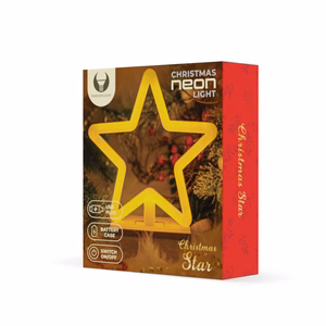 Neon Wood alus LED STAR soojavalge FLNW04 Forever Light