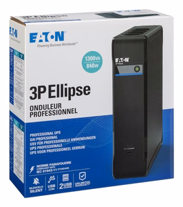 Eaton 3P Ellipse UPS katkematu toiteallikas (UPS) Standby (Offline) 1.3 kVA 840 W 8 AC pistikupesa