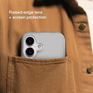Incase Slim Case MagSafe'i toega ümbris iPhone 16 Plusile, läbipaistev