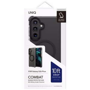 Чехол Uniq Combat для Samsung Galaxy S26+ Magclick Charging чёрный