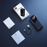 Akupank Joyroom "QP193" Must 30000mAh (22.5W / LED ekraan)