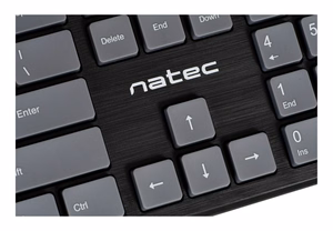 NATEC Discus 2 klaviatuur USB US Slim