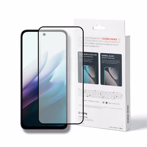 Crong 3D Armour Glass Lite kogu pinnaga liimuv karastatud klaasist ekraanikaitse Xiaomi Redmi 15 5G telefonile