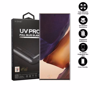 UV PRO Karastatud klaas X-ONE - jaoks Samsung Galaxy S21 Ultra (case friendly) - working fingerprint sensor