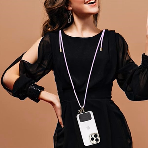 Guess GUOUCNMG4EU Universal CBDY Cord rihm lilla/lila Nylon 4G Metal Charm