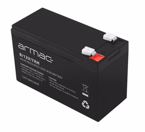 Armac B/12V/7Ah – universaalne 12 V geeliaku UPS-süsteemidele, 7 Ah