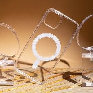 Anti Shock 1,5 mm Mag juhul iPhone 16 6,1" läbipaistev suur auk