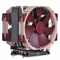Noctua NH-U14S DX-4677 NH-U14S DX-4677 Processor Air cooler 14 cm pruun, helepruun, hõbedane