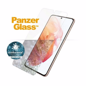 PanzerGlass E2E Microfracture antibacterial glass jaoks Samsung Galaxy S21 - with must raamiga