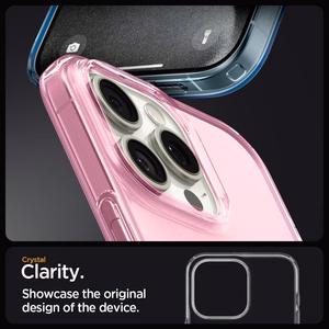 Spigen Liquid Crystal iPhone 15 Pro Ümbris - roosa/sinine