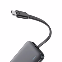 Cuktech LPB200N 40W 20000mAh Powerbank integreeritud kaabliga - Hall